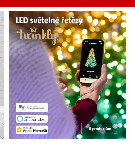 LED světelné řetězy Twinkly