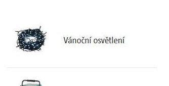Vánoční osvětlení