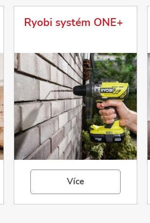 Ryobi systém ONE+