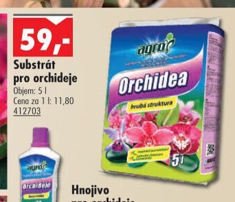 Substrát pro orchideje