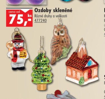 Ozdoby skleněné