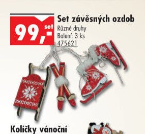 Set závěsných ozdob
