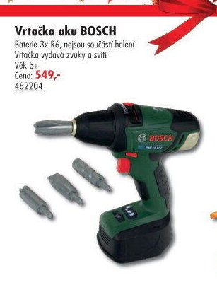 Vrtačka aku BOSCH
