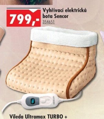 Vyhřívací elektrická bota Sencor