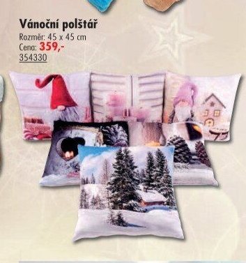 Vánoční polštář
