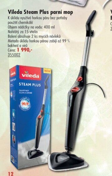 Vileda Steam Plus parní mop