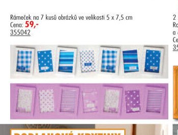 Multirámy (7 kusů)