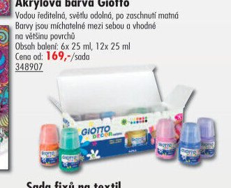 Akrylová barva Giotto