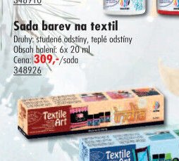 Sada barev na textil