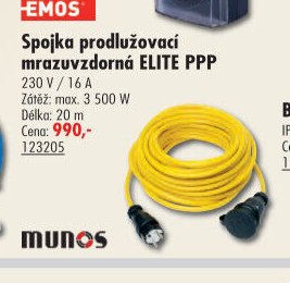 Spojka prodlužovací mrazuvzdorná ELITE PPP