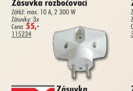 Zásuvka rozbočovací