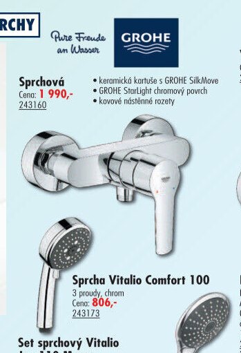 Sprchová baterie