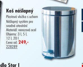 Koš nášlapný