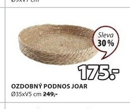 OZDOBNÝ PODNOS JOAR