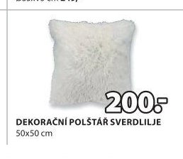 DEKORAČNÍ POLŠTÁŘ SVERDLILJE