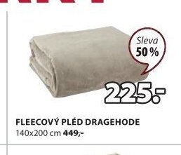 FLEECOVÝ PLÉD DRAGEHODE
