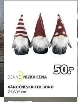 VÁNOČNÍ SKŘÍTEK BOND
