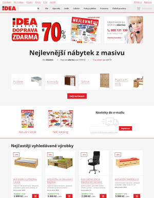akční leták IDEA nábytek 6.12.2022-12.12.2022