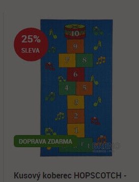 Kusový koberec HOPSCOTCH