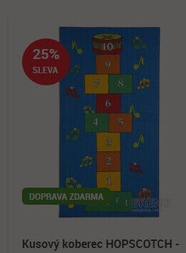 Kusový koberec HOPSCOTCH