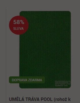 UMĚLÁ TRÁVA POOL