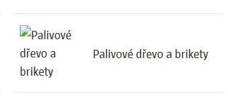 Palivové dřevo a brikety