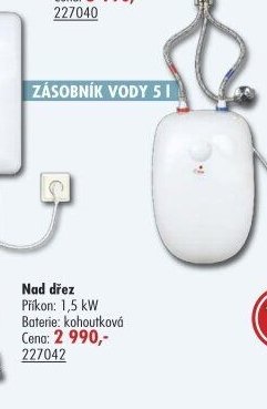 Zásobník vody 5 l