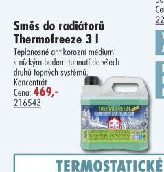 Směs do radiátorů Thermofreeze 3 l