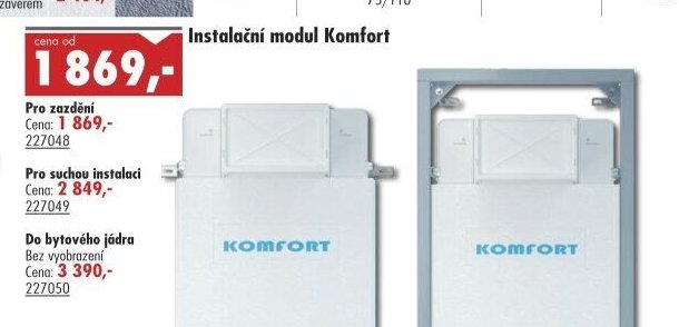 Instalační modul Komfort