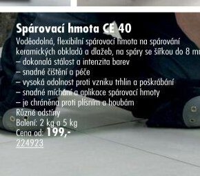 Spárovací hmota CE 40