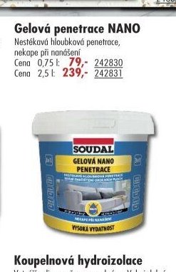 Gelová penetrace NANO