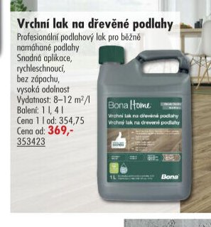 Vrchní lak na dřevěné podlahy