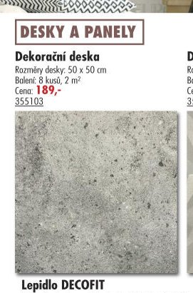 Dekorační deska