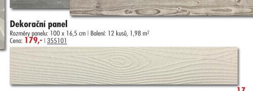 Dekorační panel