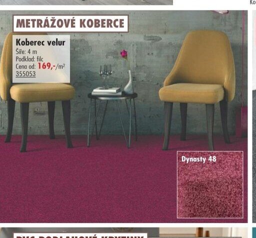 Koberec velur