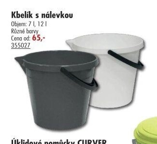 Kbelík s nálevkou