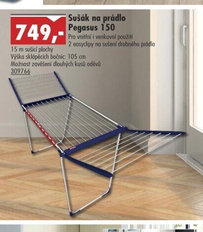 Sušák na prádlo Pegasus 150