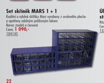 Set skříněk MARS 1 + 1