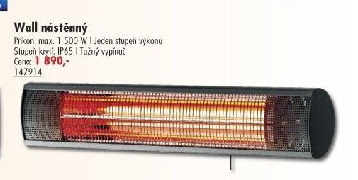 Wall nástěnný infrazářič