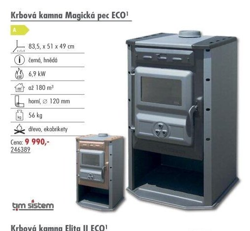Krbová kamna Magická pec ECO