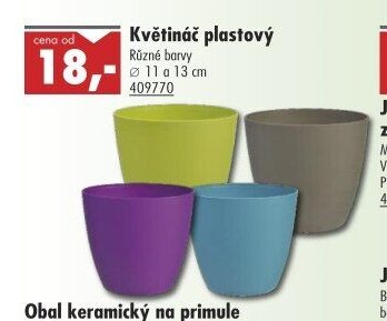 Květináč plastový