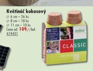 Květináč kokosový