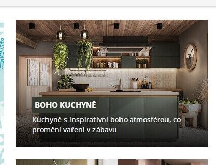 BOHO KUCHYNĚ