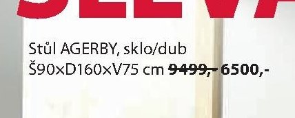 Stůl AGERBY