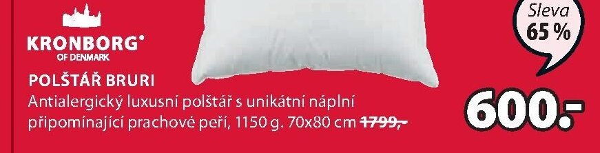 Polštář BRURI