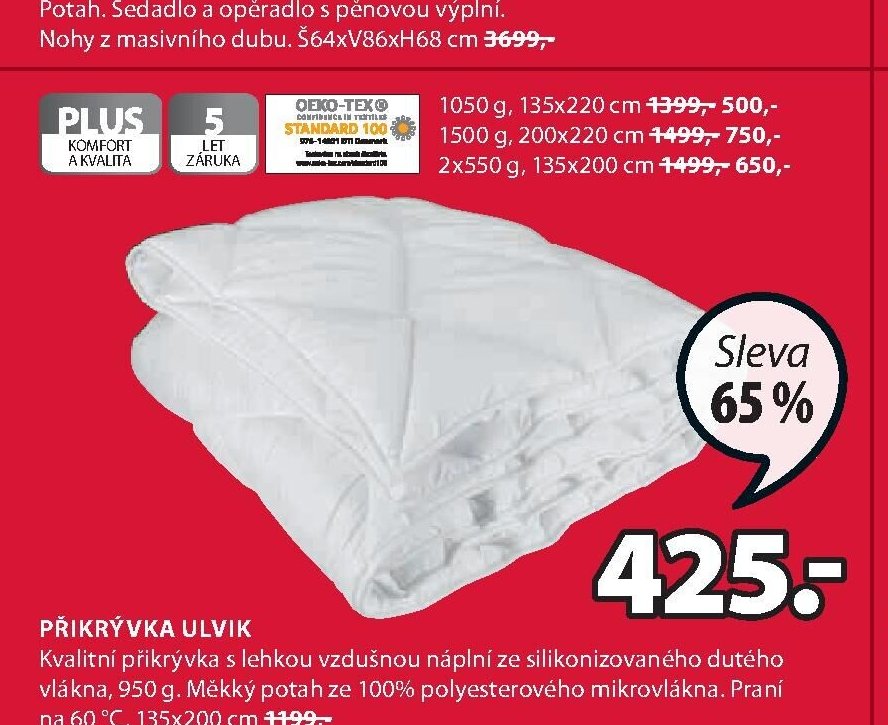 PŘIKRÝVKA ULVIK