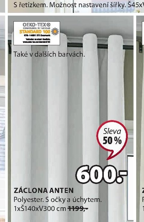 Záclona ANTEN