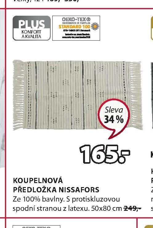 KOUPELNOVÁ PŘEDLOŽKA NISSAFORS