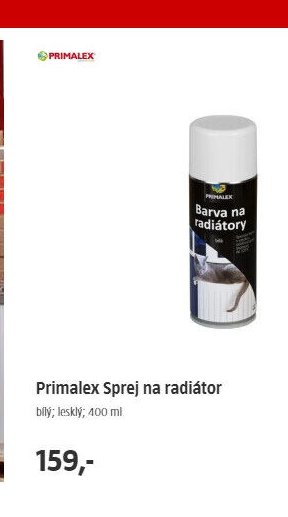 Primalex Sprej na radiátor