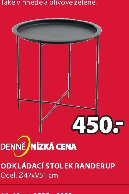 Odkládací stolek Randerup